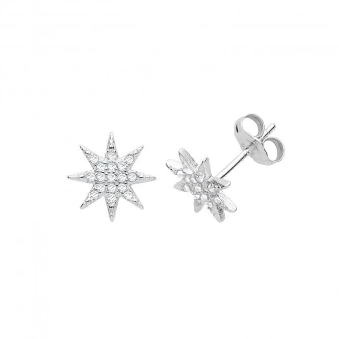 Acotis Silver Stud Earrings Zirconia G51217