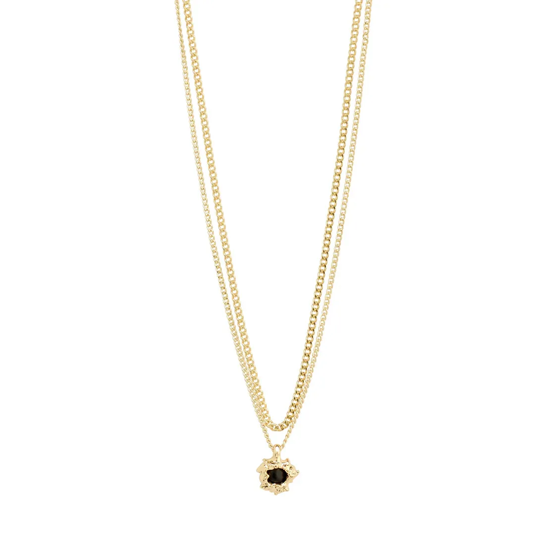 ACT recycled Necklace 2 in 1  | Gold