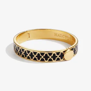 Agama Black & Gold Bangle