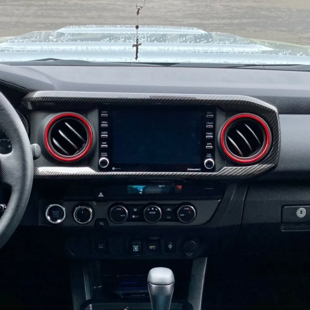 Aluminum Interior Vent Ring Kit for Tacoma (2016-2023)