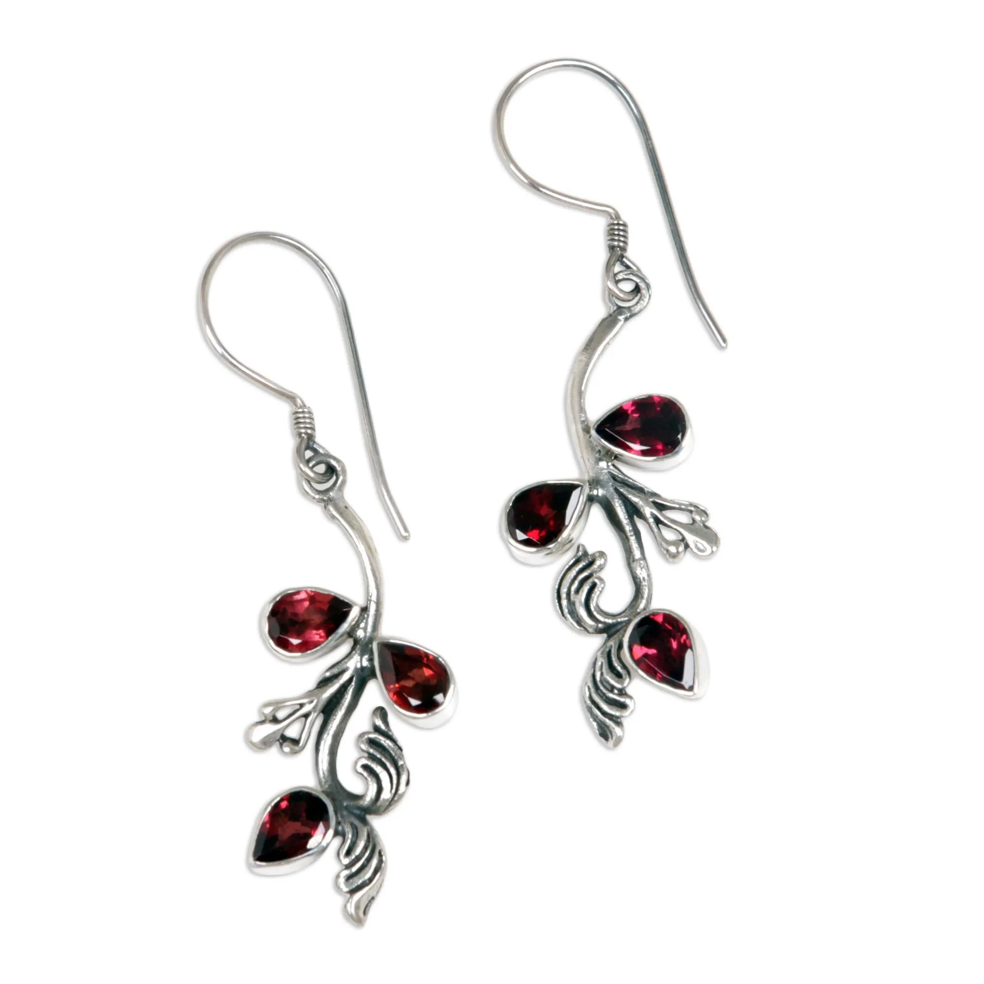 Bali Belle Sterling Silver Dangle Earrings