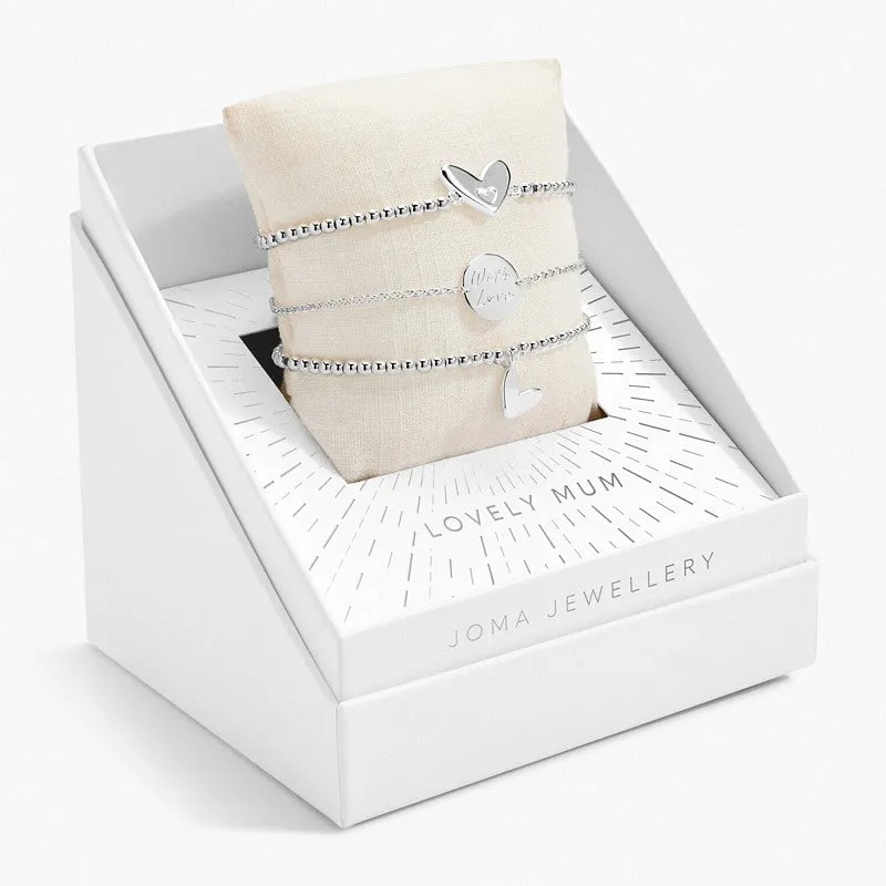 Celebrate You Gift Box 3 Bracelets Lovely Mum