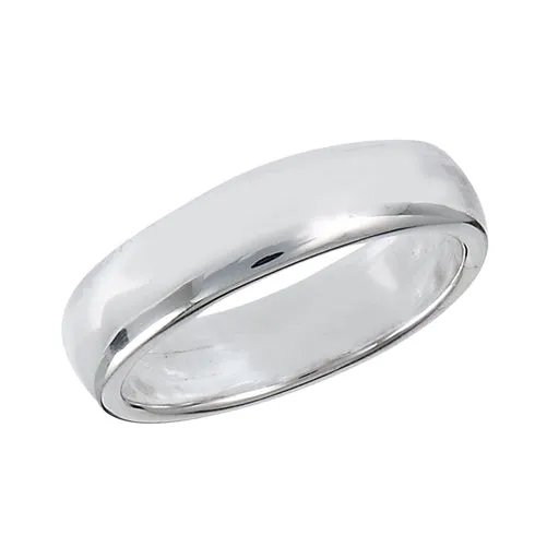 Classic Silver Band Ring