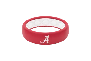 College Alabama Logo Thin Ring