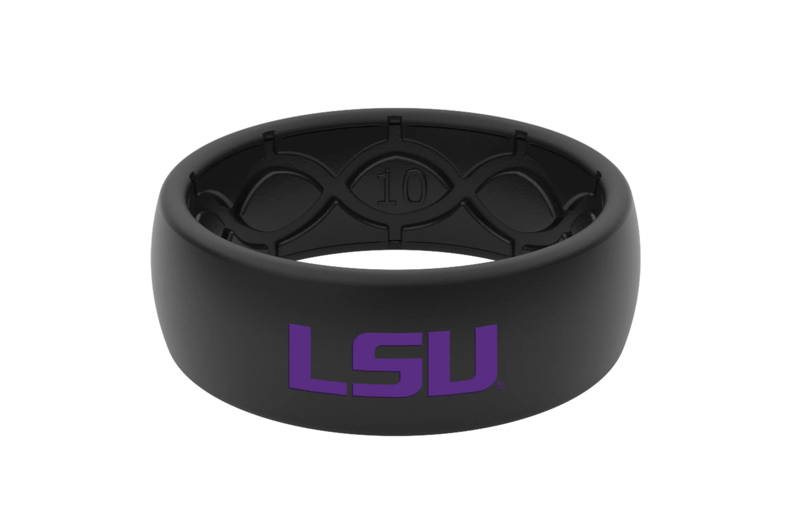 College LSU Black & Color Ring