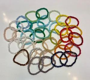 Crystal Beaded Bracelets- Assorted