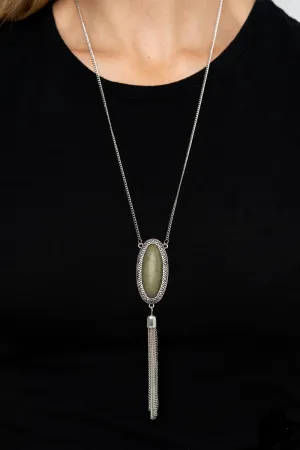 Ethereal Eden Green Necklace Set