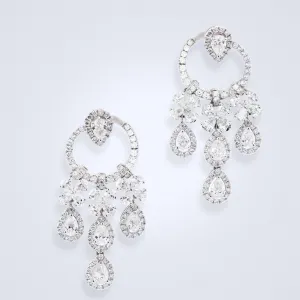 Exquisite Diamond Earrings