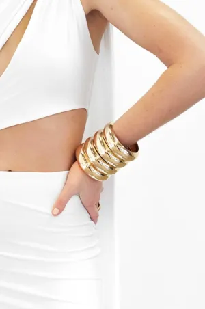 Gold Bangles x1