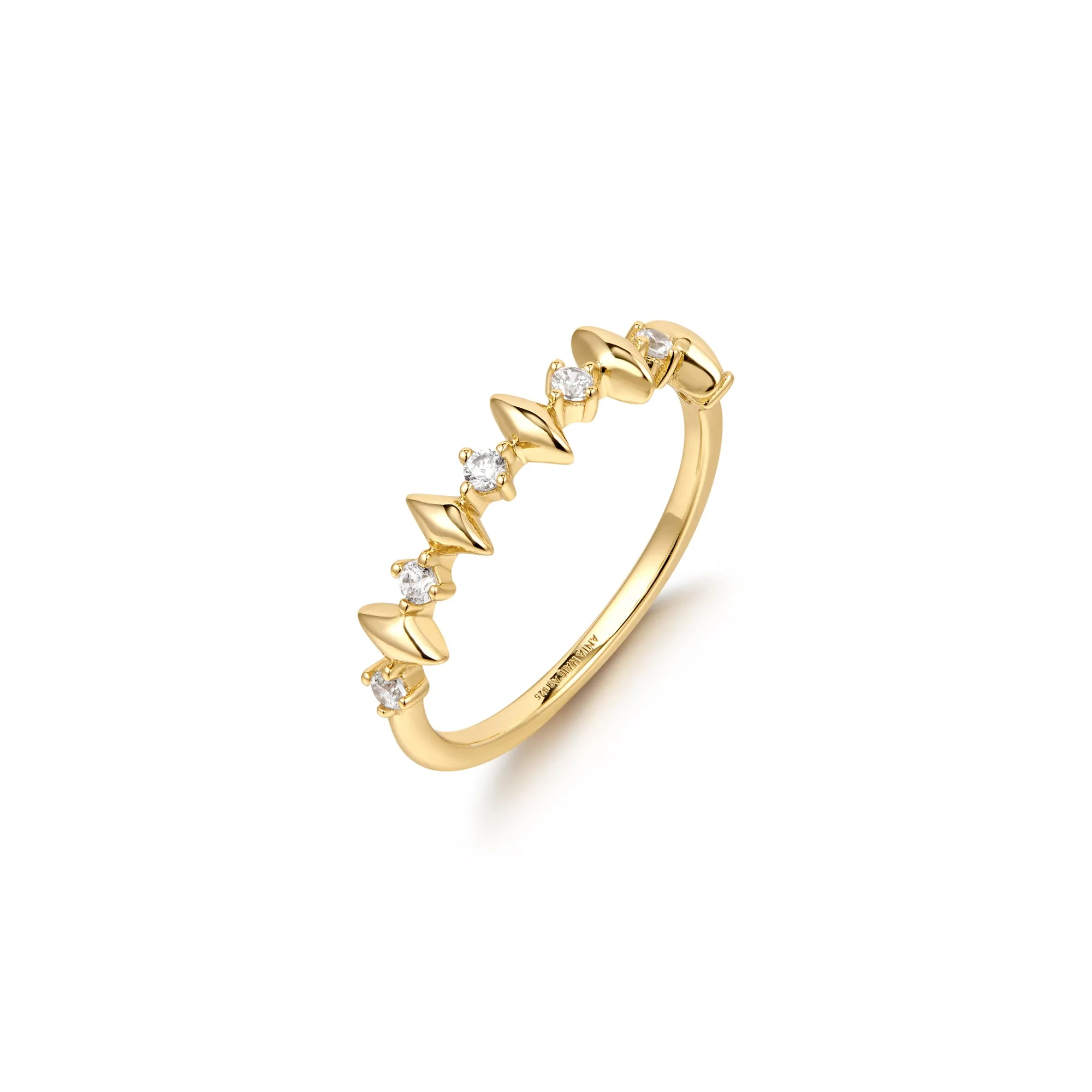 Gold Multi Sparkle Ring