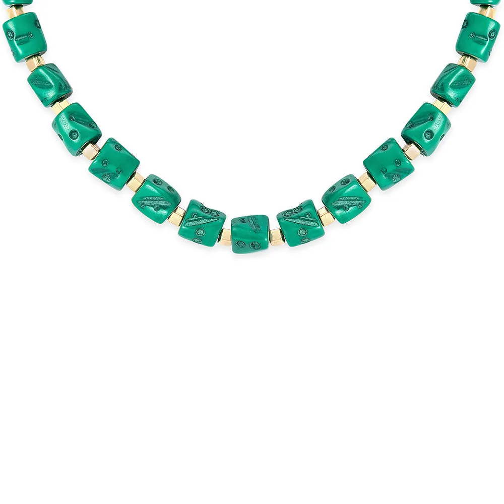 Green Fork Necklace