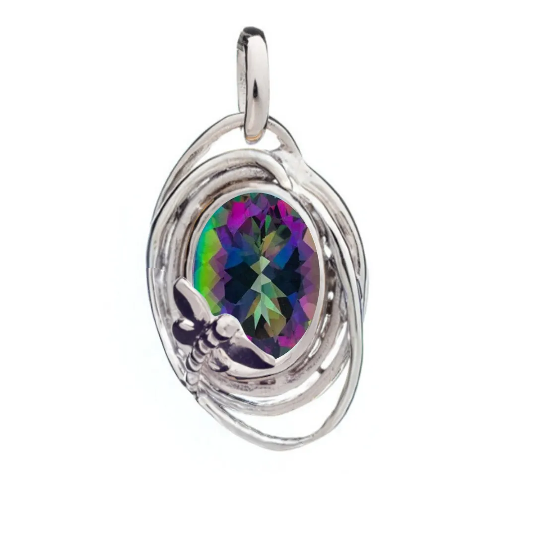 Lagoon Pendant Small in various gemstones