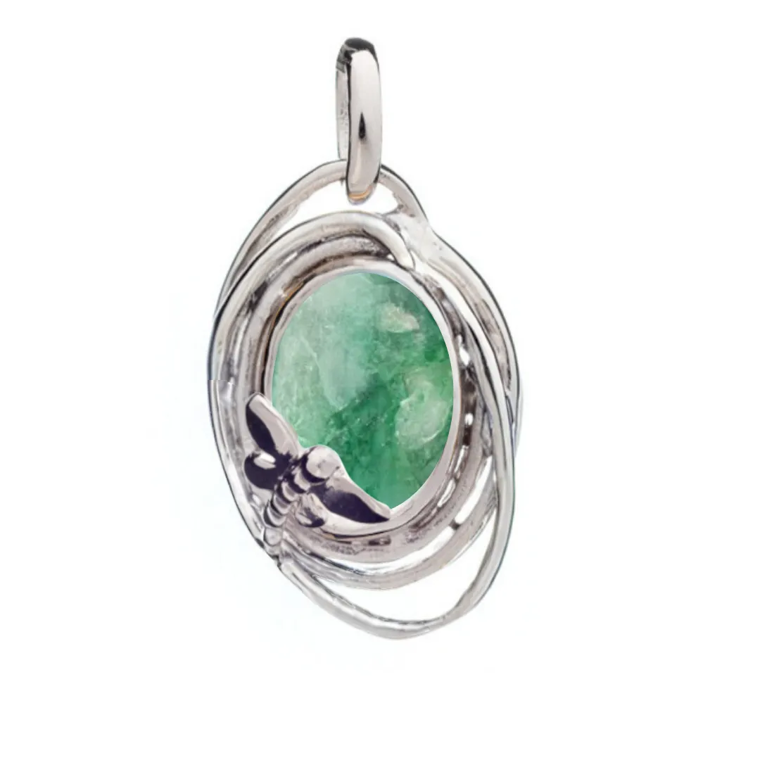 Lagoon Pendant Small in various gemstones