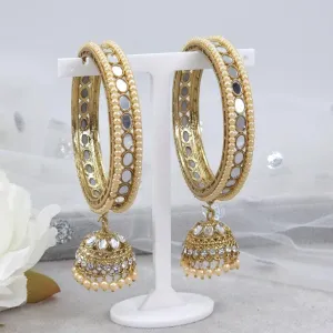 Mehar Mirror Jhumka Bangles