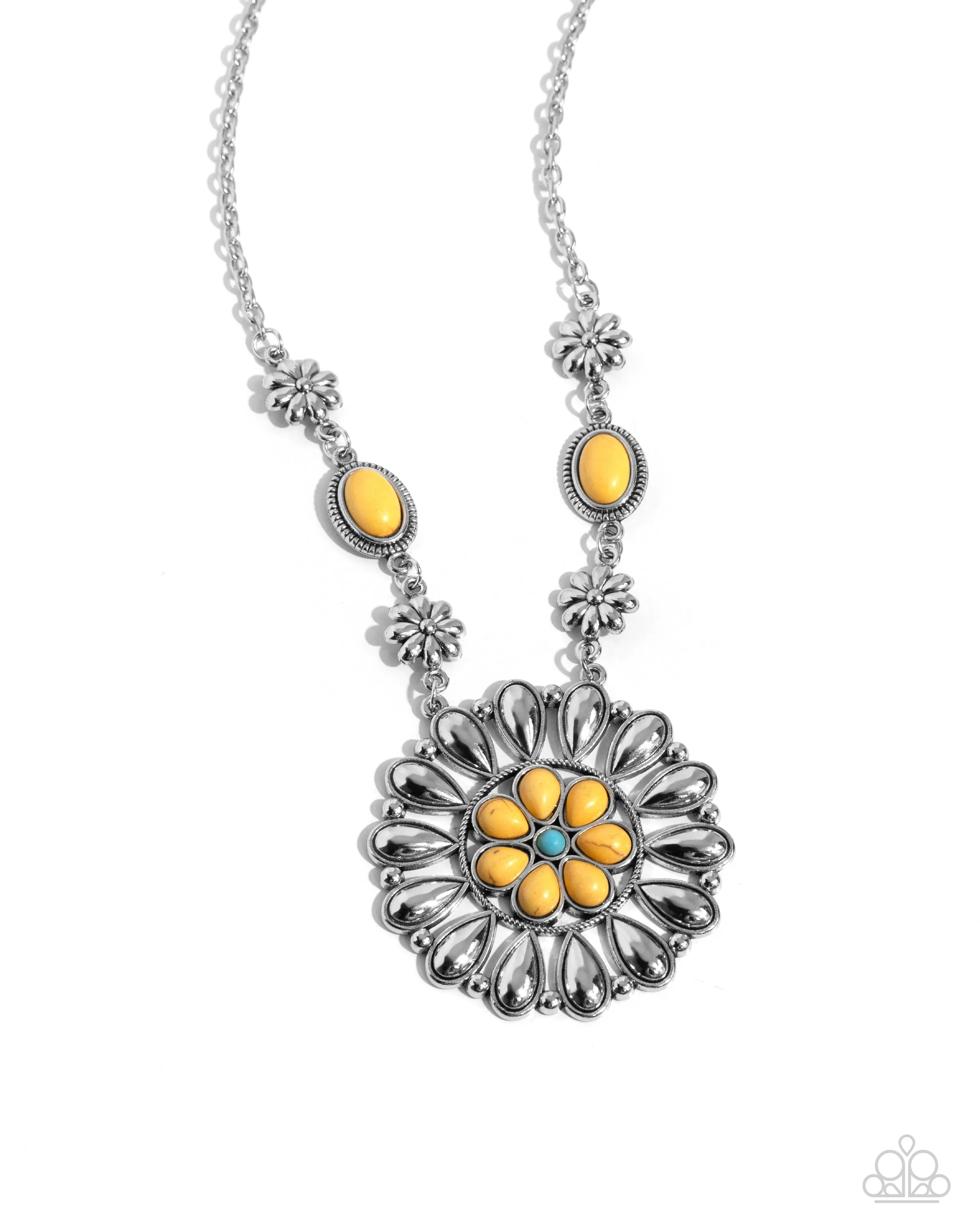 Necklaces Ornate Opinion - Yellow N173