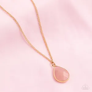 Necklaces Sparkling Stones - Pink N209