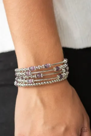 Paparazzi Bracelet ~ Colorful Charisma - Purple