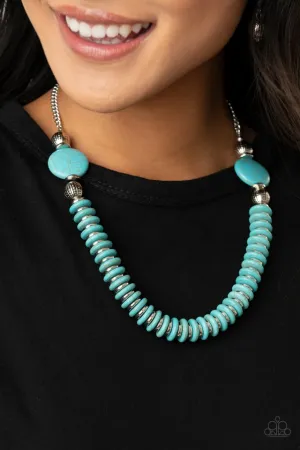 Paparazzi Necklace ~ Desert Revival - Blue