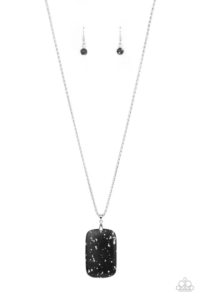 Paparazzi Necklace ~ Fundamentally Funky - Black