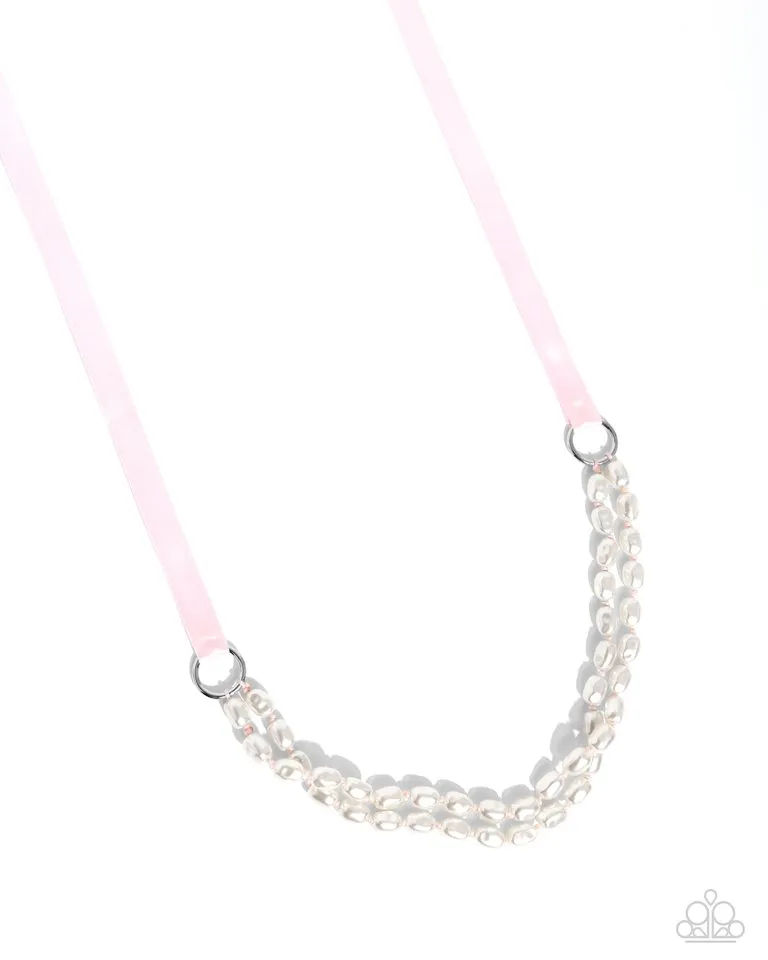 Paparazzi Necklace ~ Honorable Haute - Pink