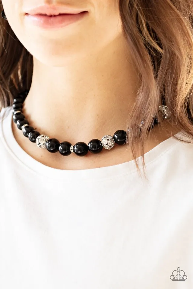 Paparazzi Necklace ~ Rich Girl Refinement - Black