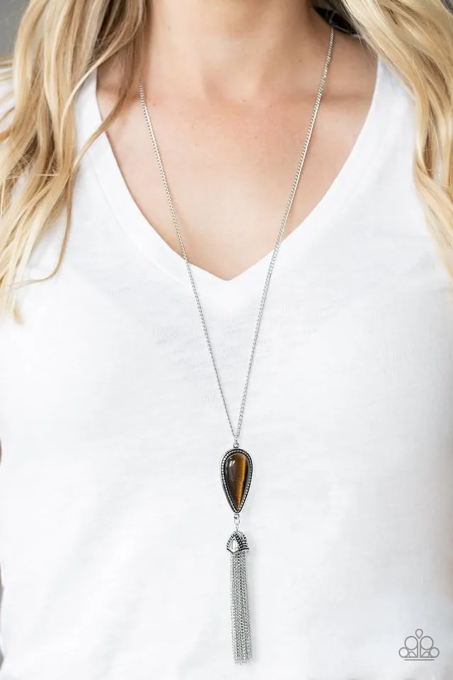 Paparazzi Necklace ~ Zen Generation - Brown