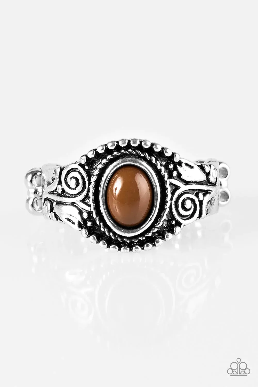 Paparazzi Ring ~ The Jungle LOOK - Brown