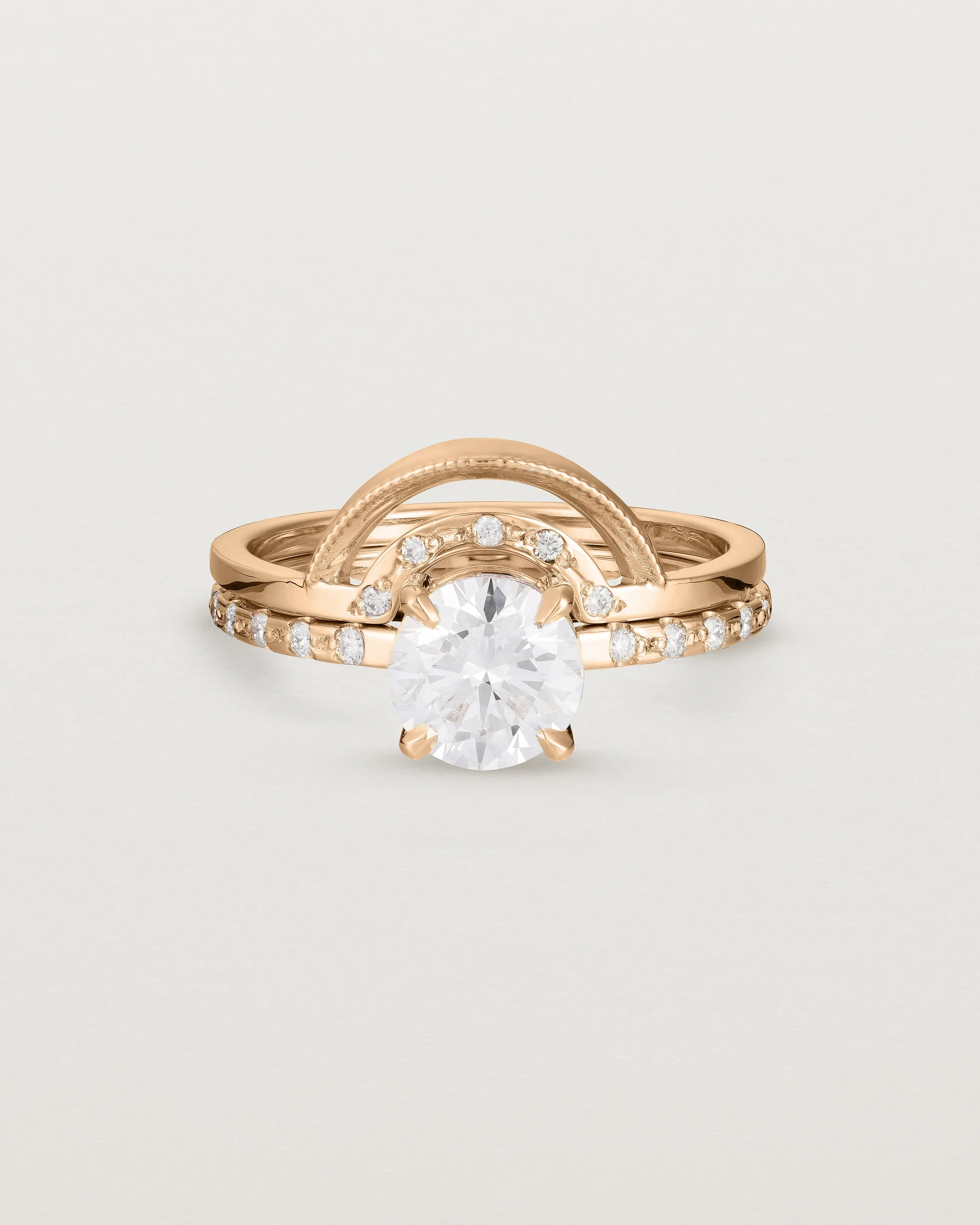 Petite Una Round Solitaire | Laboratory Grown Diamond