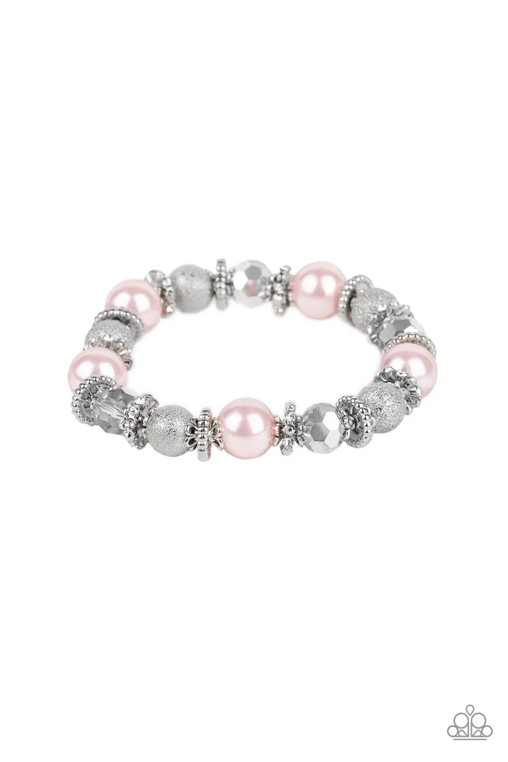 Sparking Conversation Pink-Bracelet