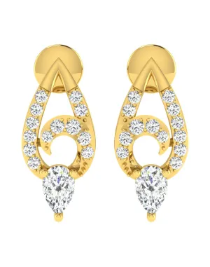 Sparkling chasm passion earrings