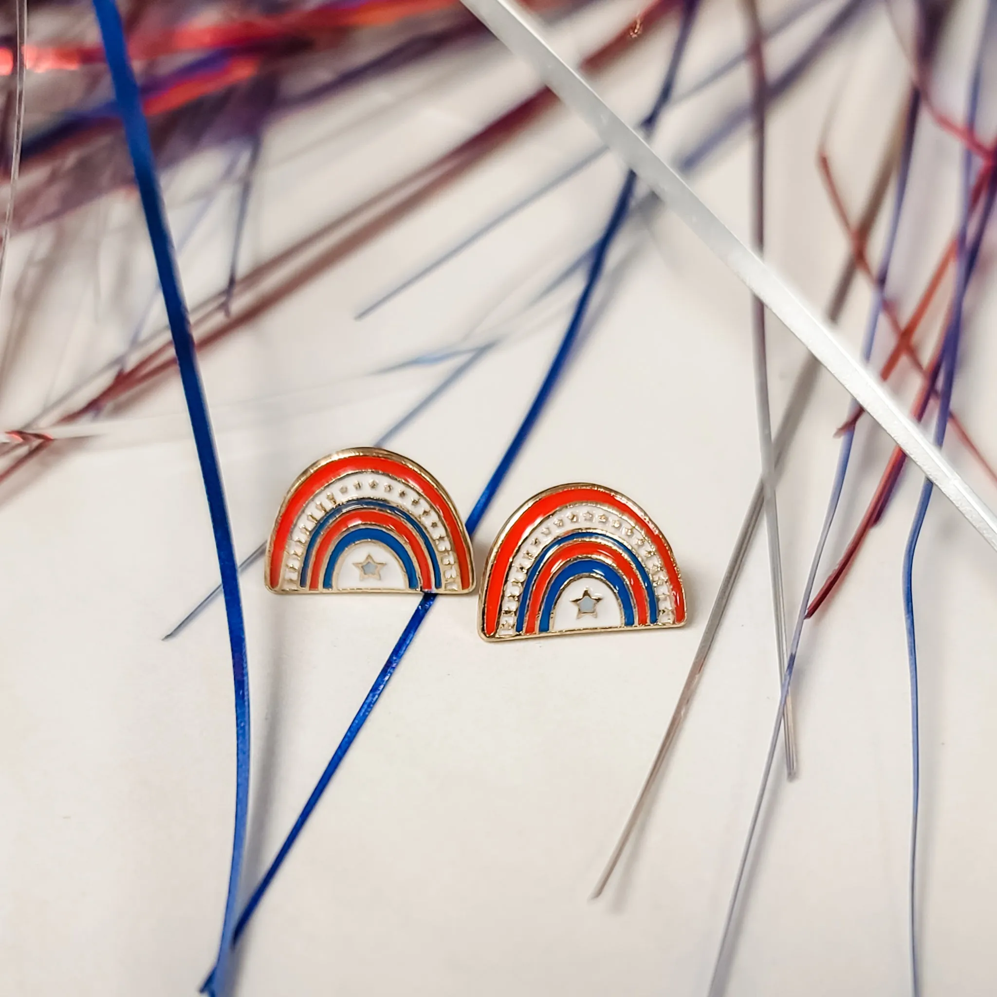 Sparkling Rainbow Earrings