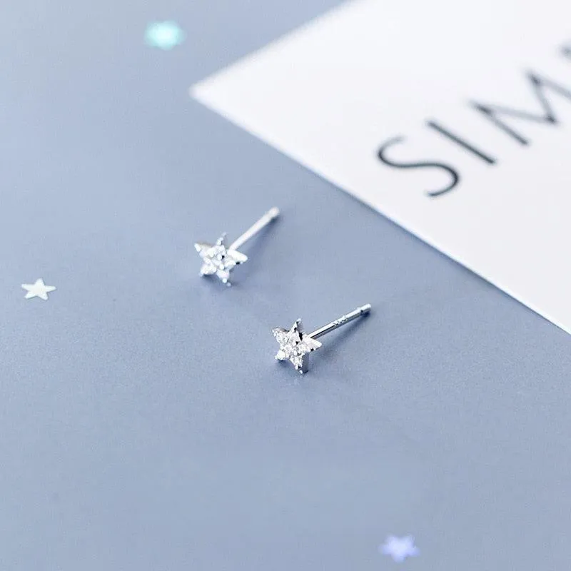 Sparkling Star Studs