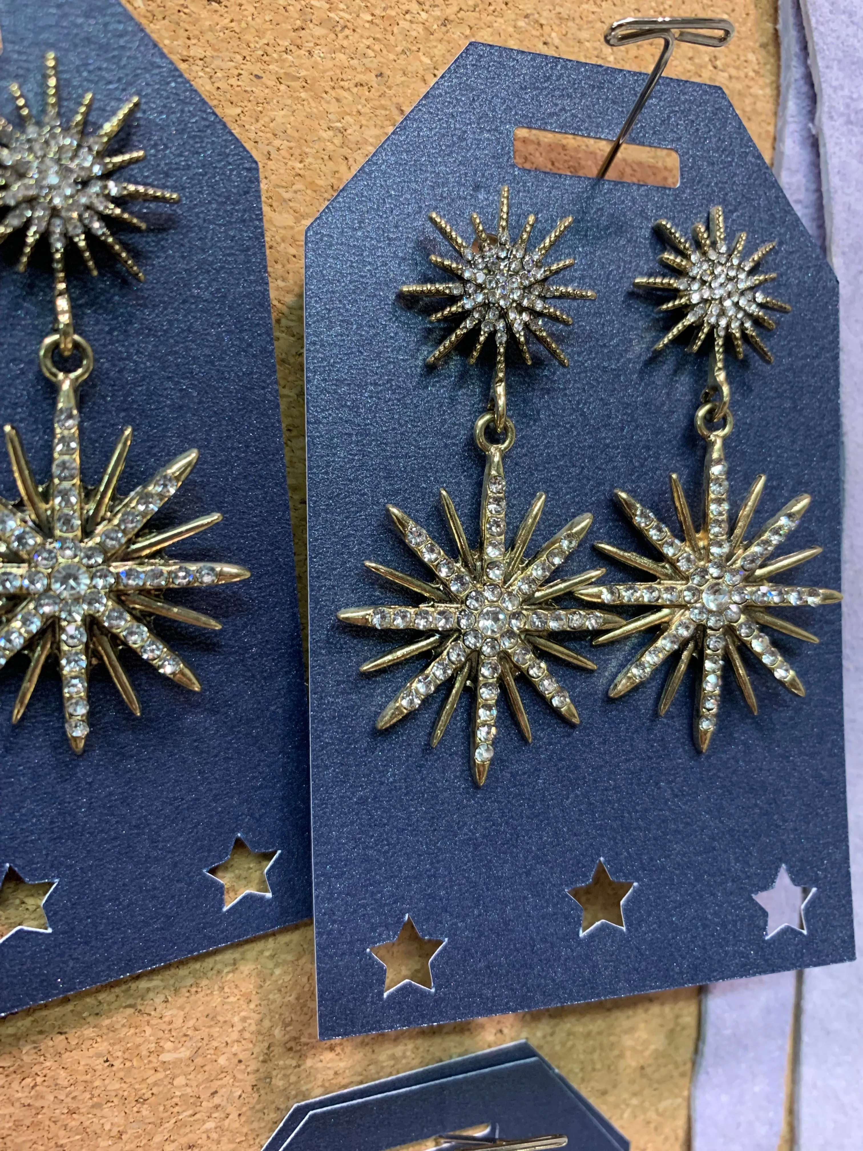 Sparkling Starburst Earrings