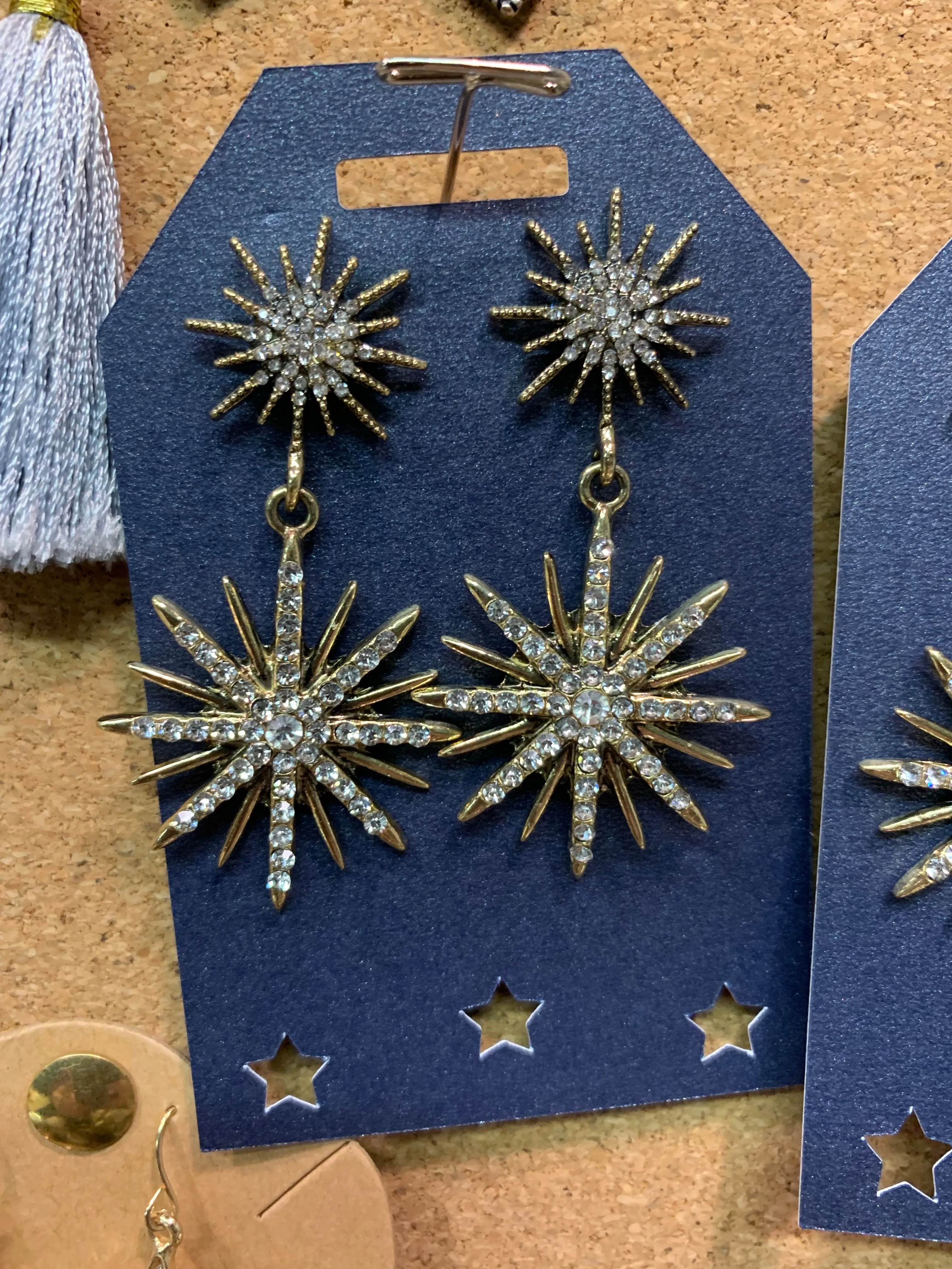 Sparkling Starburst Earrings