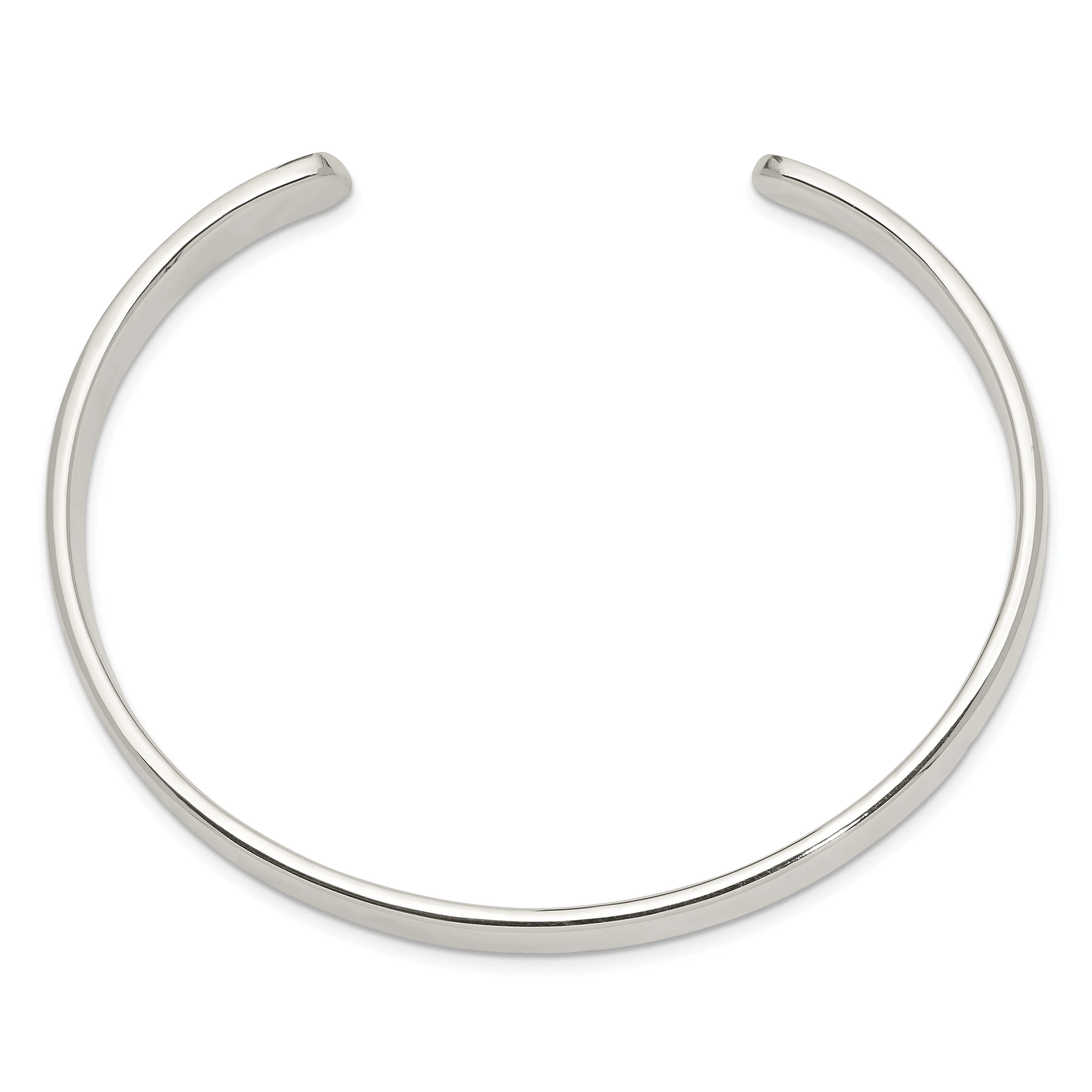 Sterling Silver Classic Cuff Bangle