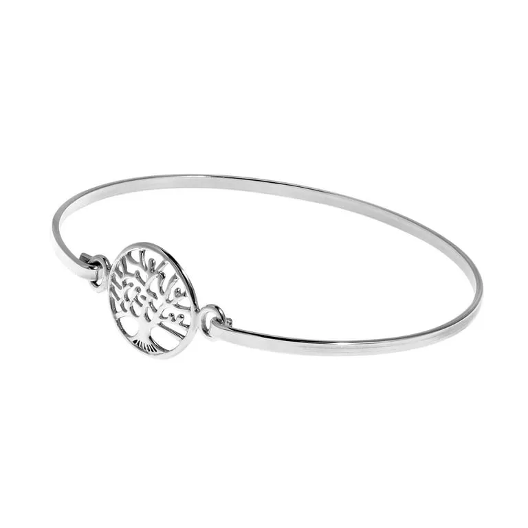 Sterling Silver Tree of Life  Bangles