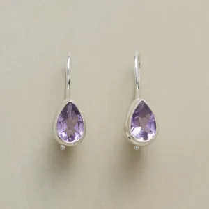 Tears Of Amethyst Earrings