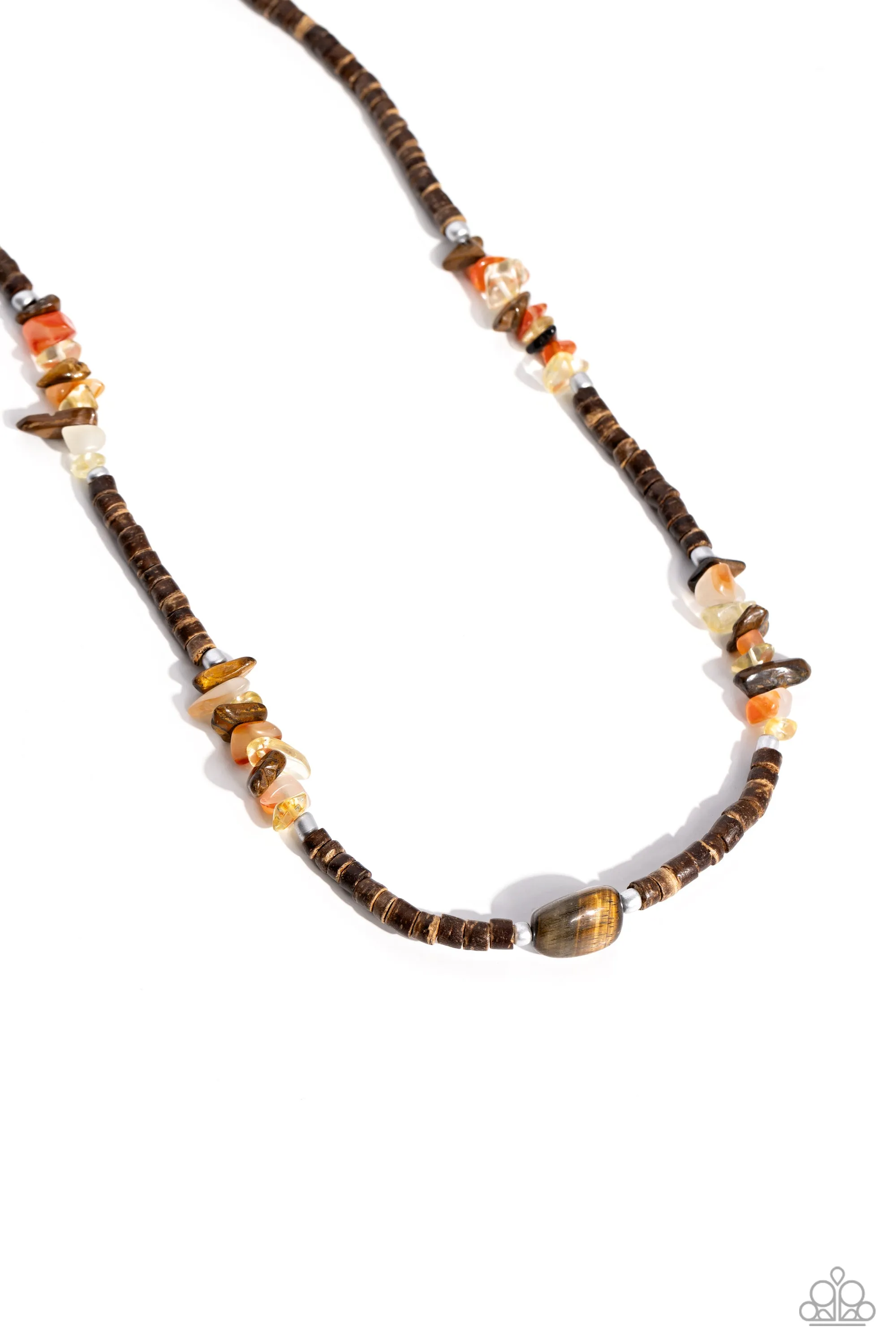 Urban Necklaces Stony Survivor - Brown UR75