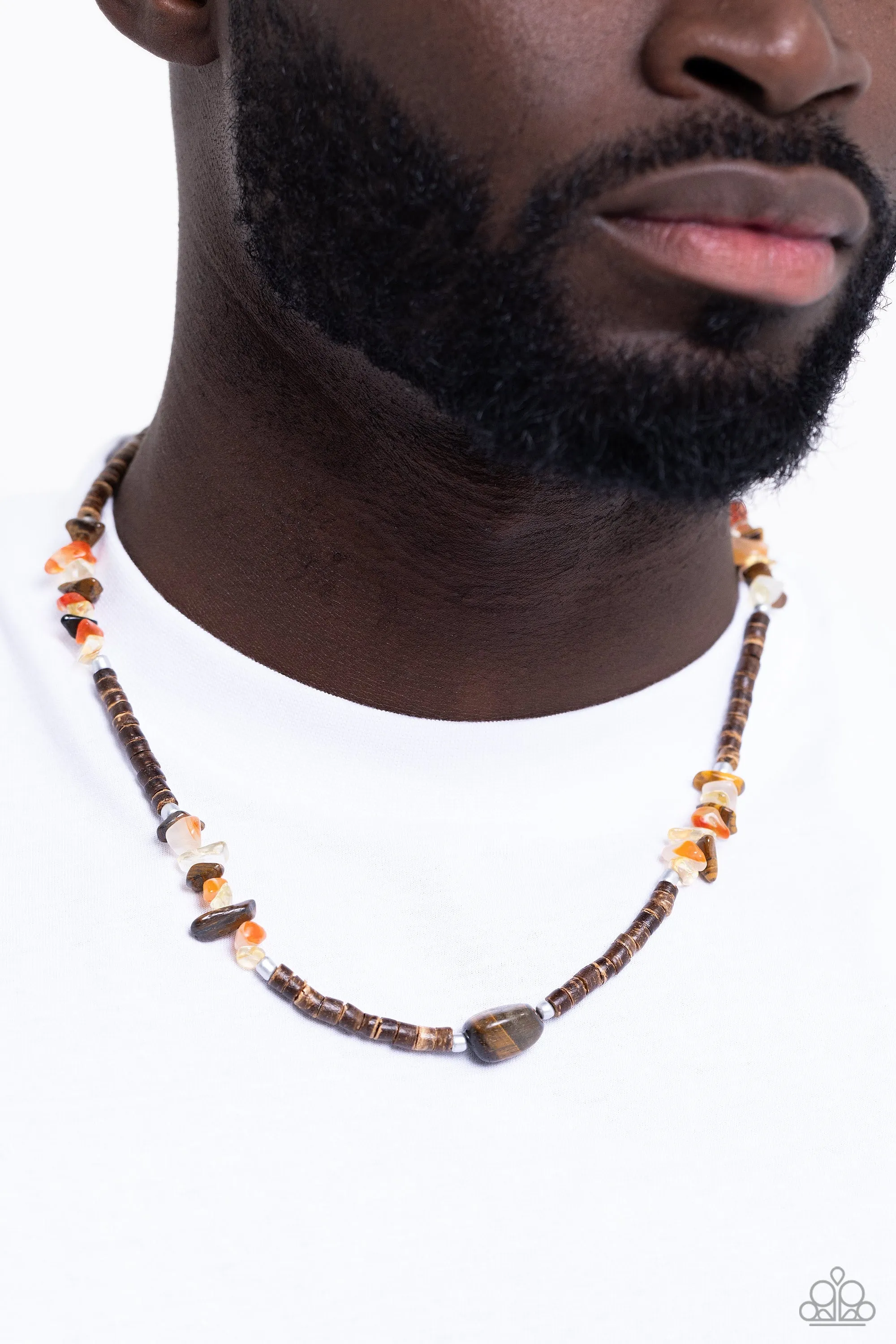 Urban Necklaces Stony Survivor - Brown UR75